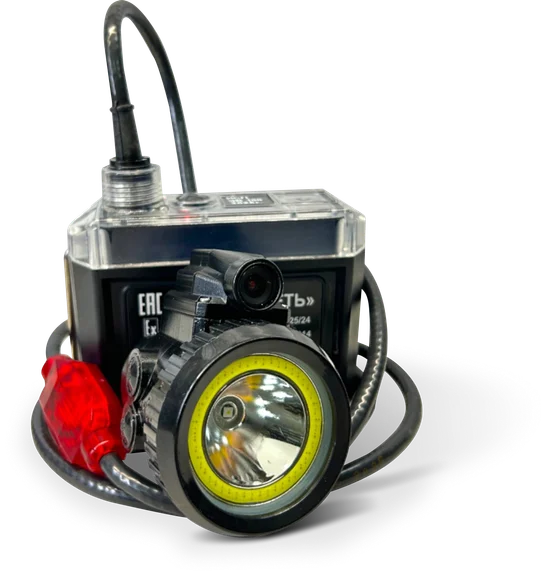 Программно-технический комплекс «Горный диспетчер» Светильники со встроенными метками позиционирования, NFC, Bluetooth, Wi-Fi, видеорегистратором